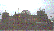 Der neue deutsche Bundestag im Reichstag Berlin